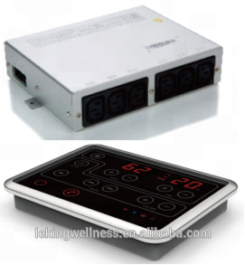 غرفة ساونا داخلية من خشب الهيملوك لشخصين مع سخان كربوني بالأشعة تحت الحمراء - Product Image 2