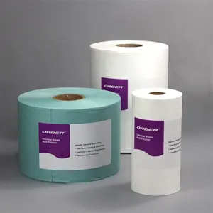 Cloth Perforated Roll Non-woven Cellulose Polyester Dust-free Cleaning Cloths For Camshaft