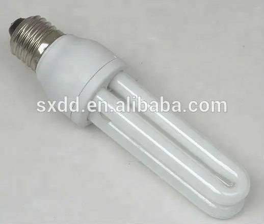 Kompakt-Fluoreszenzlampe Energiesparglühbirne OEM Inneneinstrahlung E27 B22 6500K 3000K Großhandelspreis AC110V AC220V 2U 13W 15W 18W