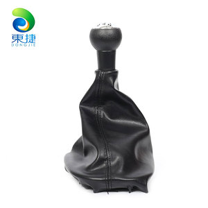 Perilla de palanca de cambios de cuero para coche para <span class=keywords><strong>Peugeot</strong></span> 206 C4 <span class=keywords><strong>Rcz</strong></span> 607 505 405 307 207 406 307 504 Dacia Citroen 407 106 301 306 3008 - Product Image 1
