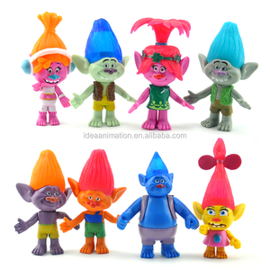 ตุ๊กตาของเล่นพีวีซีรูปโทรลล์สูง10ซม. กำหนดได้เองเป็นที่นิยมมาก - Product Image 3