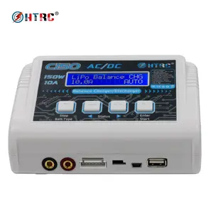 Bộ Sạc HTRC C150 AC/DC Bộ Sạc Cân Bằng Pin 150W 10A Lipo Để Sạc Pin Thông Minh Lilon LiHV NiCd NiMh Pb.