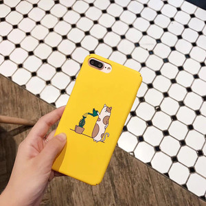 Funny <span class=keywords><strong>gracia</strong></span> CAT espina Matte PC Phone caso para el iPhone x 8 8 más 7 más 6 s 6 Más - Product Image 5
