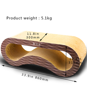 <span class=keywords><strong>Shenzhen</strong></span> mungkin <span class=keywords><strong>Cat</strong></span> kertas <span class=keywords><strong>Scratcher</strong></span> kardus besar kucing <span class=keywords><strong>Scratcher</strong></span> <span class=keywords><strong>Lounge</strong></span> Ultimate -IC-0036-Wooden - Product Image 6