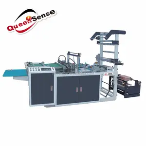 Plastic bag opp bag bread packaging side sealing bag making machine