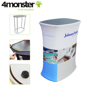 Portatile mostra tessuto di tensionamento alluminio tabella di promozione fiera banco espositore - Product Image 2