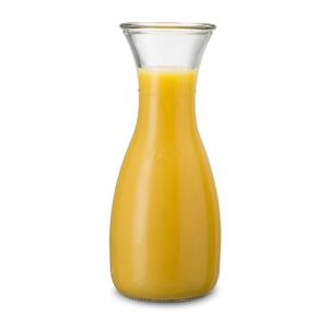 Pompe à eau en verre avec couvercle, dispositif de protection, bec goutte à goutte, pichet à eau Pour réfrigérateur <span class=keywords><strong>1l</strong></span> Pour les jus, citron, thé, lait, vin - Product Image 1
