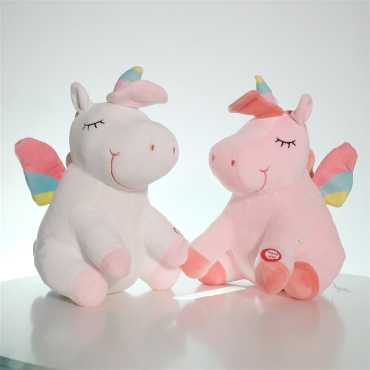 Unicornio Grande De Peluche 3 Colores 85 Cm - Olis Place Peluches