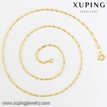 43261 xuping <strong>Costume</strong> <strong>Jewelry</strong> <strong>Gold</strong> Necklace Chain <strong>Jewelries</strong> - Product Image 2