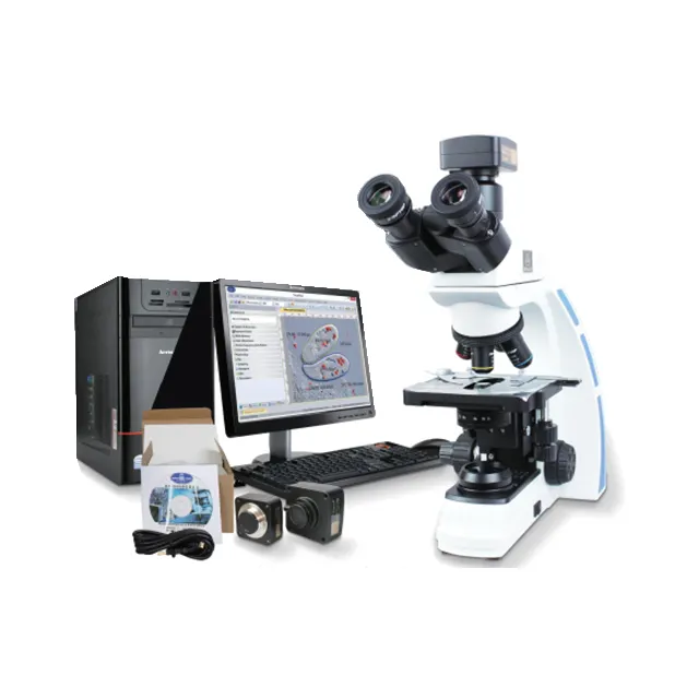 Mikroskop Biologi N-800m N-180m Teropong N-120 Laboratorium Medis