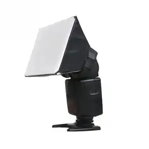 กล้องแฟลชดิฟฟิวเซอร์ 20 เซนติเมตรมินิแบบพกพา 9 นิ้ว Softbox ดิฟฟิวเซอร์สำหรับแฟลช/Speedlite/Speedlight 20*30 เซนติเมตร