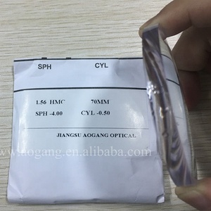 Lentes de Prescrição para Óculos <span class=keywords><strong>CR</strong></span> 39 1.56 com Revestimento <span class=keywords><strong>HMC</strong></span> AR, Lentes Ópticas de Plástico - Product Image 5