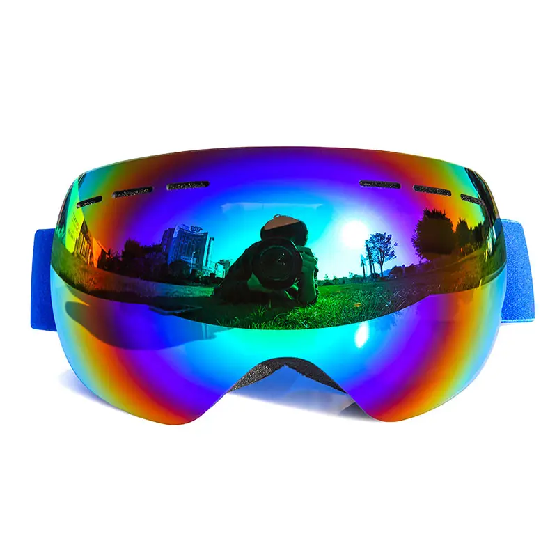 نظارات التزلج المغناطيسية, الأكثر مبيعًا نظارات مغناطيسية مضادة للتأثير بدون إطار نظارات شمسية للثلج نظارات شمسية مزودة بعدسات عاكسة للتزلج