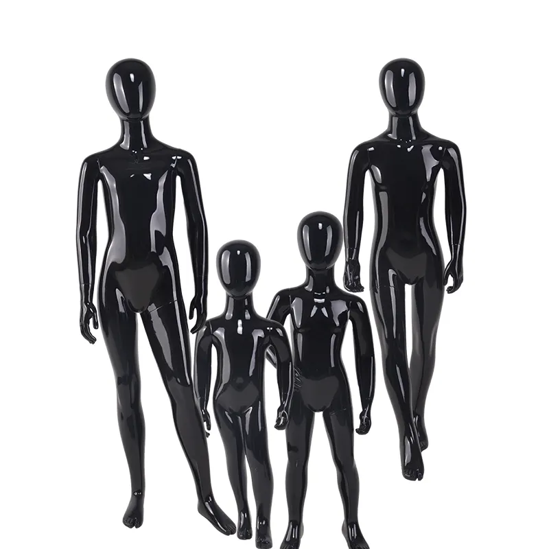 abstract gloss black kids children boy baby mannequin crawling