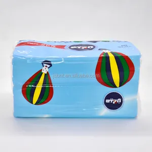 Cheap price soft pack no paper tissue facial tissue