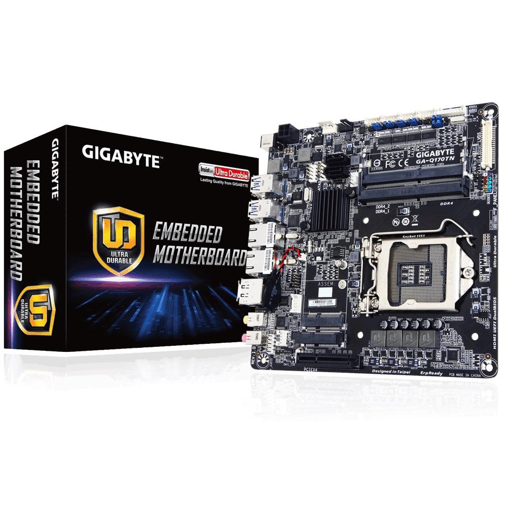 Gigabyte Slim GA-H110TN LGA1151 Intel Core I3 I5 I7 DDR4 ALL-IN-ONE KIOSK  MINI-ITX Motherboard