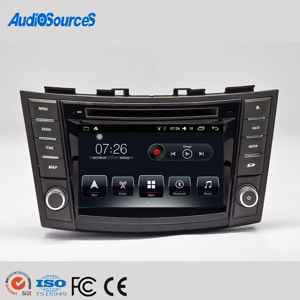 Lecteur DVD de voiture Suzuki Swift, avec écran tactile, Radio GPS, Navigation, nouveau,