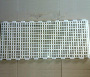 1200*500*40mm agujero cuadrado cobertizos para pollos piso de listón de plástico piso de granja avícola - Product Image 2