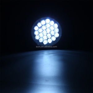 <span class=keywords><strong>Luce</strong></span> Circolare EURS Super Luminosa Rossa Bianca Gialla 0.24A 3.4W 12v 24 LED Fanale Posteriore per Camion - Product Image 6
