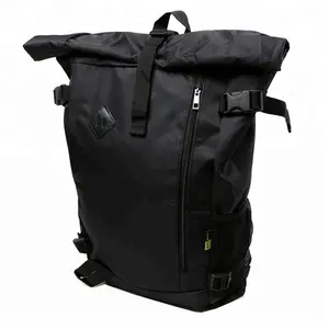 China Manufacturer Rolling Top Classic Fashional Nylon Rucksack Backpack, Men Backpack