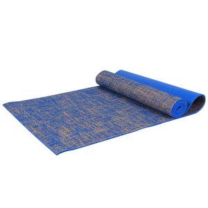Tappetini da yoga in iuta di canapa sostenibile non tossici organici naturali con tracolla - Product Image 2