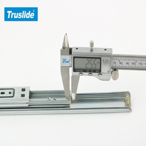 TH2027DJ Thanh Trượt Ngăn Kéo Du Lịch Hai Chiều Kéo Dài Toàn Bộ 18 <span class=keywords><strong>Inch</strong></span> Xếp Hạng Tải Trọng 60Kg Trượt Công Nghiệp Nặng - Product Image 5