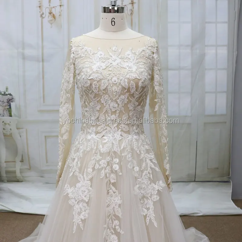 2022 tanınmış marka tedarikçisi güzel düğün elbisesi