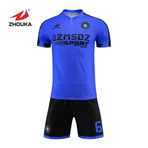 Hoge Kwaliteit Maak Je Eigen Voetbal Uniform Voetbal Jersey En Broek Voetbal Kit Designer Online