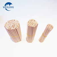 Bâtons ronds en bois barre pour sucettes, de 3 mm à 9 mm de diamètre, 1 pièce, de marque, personnalisés