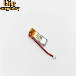 Plug 1,25-2 p 401030 110 mAh 3,7 V rechargeable LiPo battery solar Li ion polymer lithium battery with PCM - Product Image 4