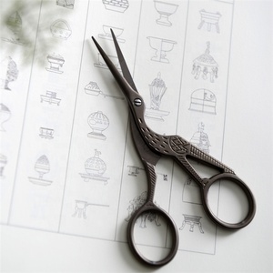 JBJ611 <span class=keywords><strong>Ciseaux</strong></span> à broder en forme d'oiseau doré, artisanat de broderie, point de croix, couture - Product Image 2
