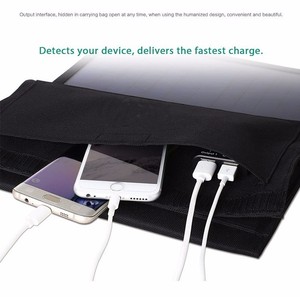<span class=keywords><strong>Chargeur</strong></span> <span class=keywords><strong>solaire</strong></span> PWM 21W 5V pour <span class=keywords><strong>iPhone</strong></span>/banque d'alimentation mobile, universel, double USB, pliable, pour l'extérieur - Product Image 5