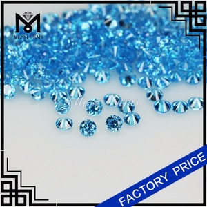 3.0mm ronda <span class=keywords><strong>aquamarina</strong></span> bangkok circón cz piedra zirconia cúbico - Product Image 6