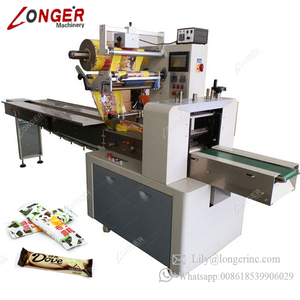 Semi Automatico del Flusso Guanto Fungo Imballaggio Torta Sapone <span class=keywords><strong>Zucchero</strong></span> <span class=keywords><strong>filato</strong></span> Popsicle Pasta del Gioco Cuscino Macchina Imballatrice Per Il Cioccolato Bar - Product Image 5