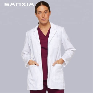 <span class=keywords><strong>Bata</strong></span> de laboratorio de los fabricantes al por mayor Mujer Doctor blanco laboratorio - Product Image 1