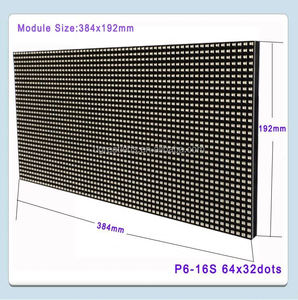 Dernières <span class=keywords><strong>inventions</strong></span> noir diamant puce défilé de mode led p6 rgb module d'affichage - Product Image 3