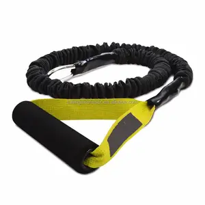 Hersteller benutzerdefinierte gute qualität 80BL sicherheits stoff hülse abdeckung bungee cords mit haken