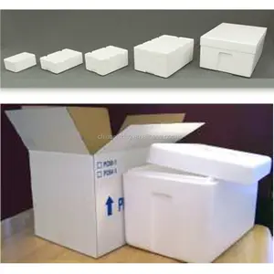 Customized polystyrene foam containers packages with different sizes