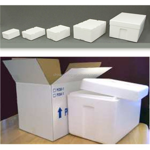 Customized polystyrene foam containers packages with different sizes