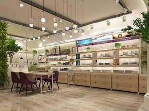 Kosmetik Showroom Desain Kosmetik Modern Interior Toko Furniture Ideas - Product Image 3
