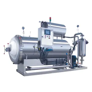 Autoclave Industrial <span class=keywords><strong>de</strong></span> Acero Inoxidable para Alimentos, Máquina <span class=keywords><strong>de</strong></span> Retorta para Frascos <span class=keywords><strong>de</strong></span> Vidrio - Product Image 1