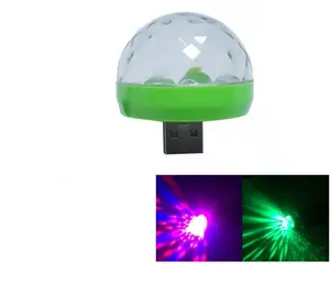 Großhandel beleuchtung android-Werksverkauf USB-betriebene Mini-Sound-aktivierte Party-Leuchten für Android und iPhone