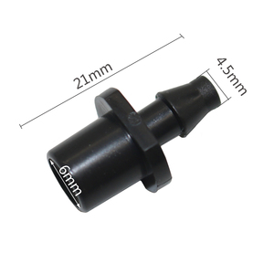 Connecteur droit d'interface de tuyau barbelé Mini 6mm 4/7mm pour système d'irrigation raccords de serre en plastique PVC modèle de tuyau d'<span class=keywords><strong>eau</strong></span> - Product Image 2