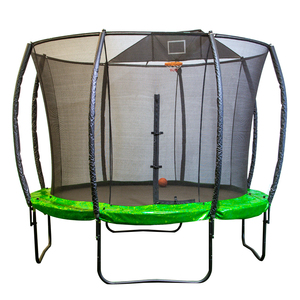 <span class=keywords><strong>Trampoline</strong></span> de jardin rond JHX Sports de 8 pieds, 10 pieds, 12 pieds, 13 pieds, 14 pieds, 15 pieds, 16 pieds pour l'extérieur - Product Image 1