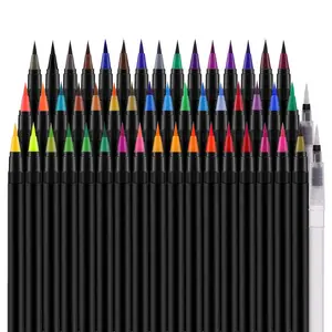 12 24 36 48 60 80 100 Colors Alcohol Markers Dual Tip Water