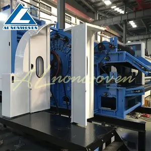 Alta capacidade 100kg-400 kg/h todos os tipos de máquina de carding de fibra em não-tecido