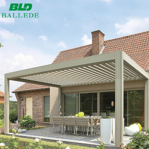 De aluminio automático de pérgola con abrir y cerrar las cuchillas de China - Product Image 2