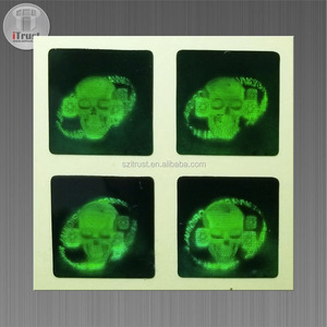 Tùy chỉnh thiết kế mới ba chiều bao bì sáng 3D phản chiếu Sticker photopolymer ba chiều Sticker an ninh ba chiều - Product Image 3