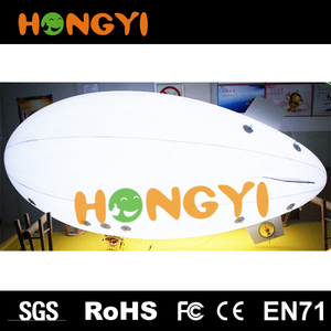 libre grande inflable LED dirigible blanco publicidad dirigible varios PVC dirigible modelo para la publicidad la exposición - Product Image 6