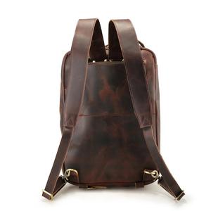 <span class=keywords><strong>Mochila</strong></span> Portaordenador Vintage Tiding OEM, Maletín de Cuero Vacuno de Primera Calidad, Convertible en <span class=keywords><strong>Mochila</strong></span> para <span class=keywords><strong>Hombre</strong></span> - Product Image 5